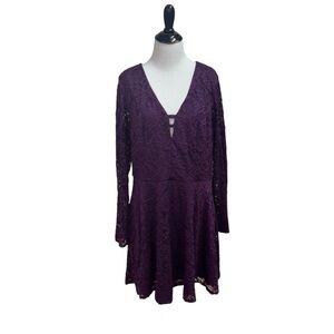 Xtraordinary Women's Size 16 / Junior 15 Lace Mini Dress Festive Night Out